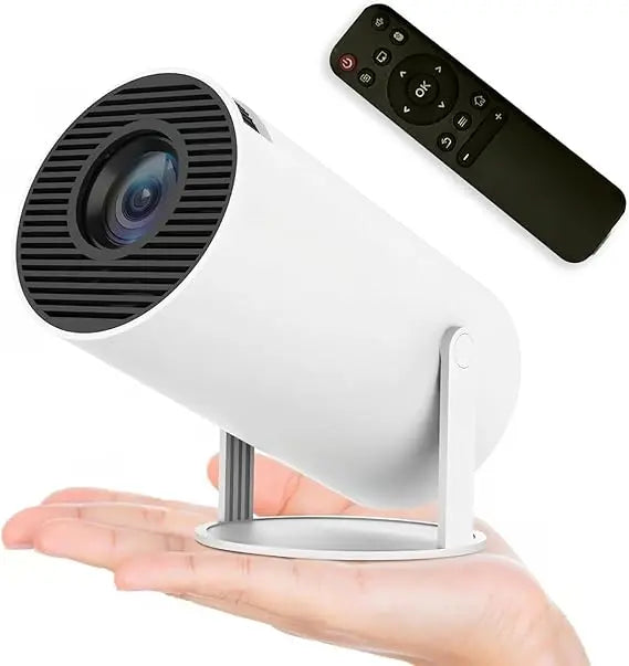 HY300 Mini WiFi Projector – Portable Home Theater Projector with Screen Mirroring