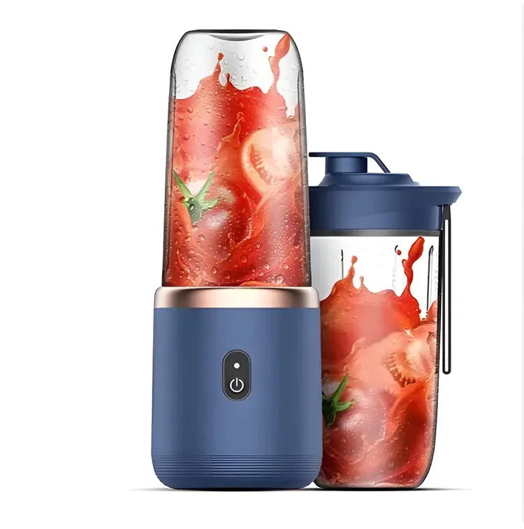 Portable USB Rechargeable Blender – Personal Smoothie Cup with Travel Lid