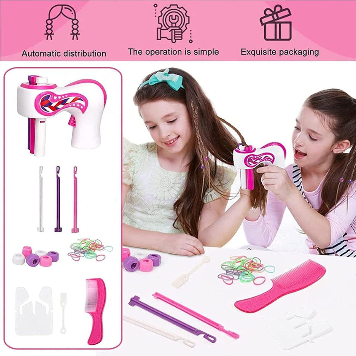 DIY Rope Bracelet Maker Kit for Kids – Creative Friendship Bracelet Making Set
