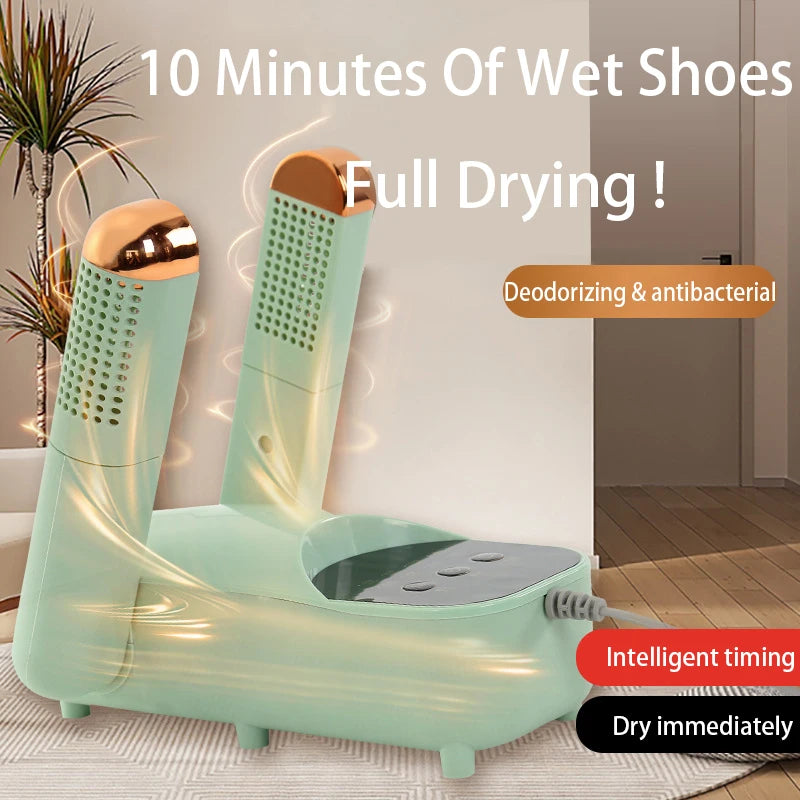 Electric Shoe Dryer Machine – Dual-Shoe Footwear Dryer & Odor-Control Drying Stand