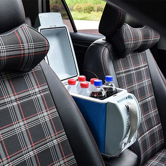 7.5L Portable Car Refrigerator – Dual-Purpose Hot & Cold Box for Car and Home