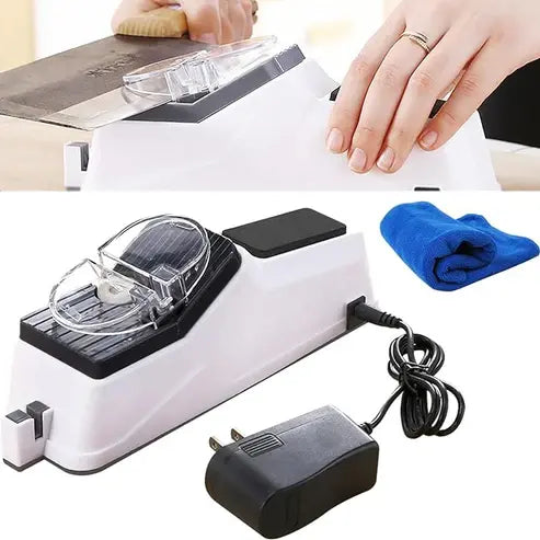 Electric Knife Sharpener | Automatic Countertop Kitchen Tool for Sharp, Safe Blade Maintenance