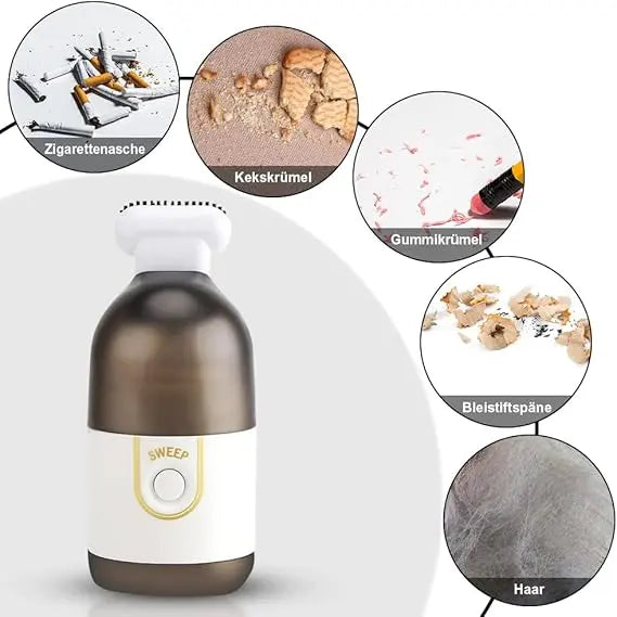 Mini Portable Vacuum Cleaner | Compact Handheld Tool for Car, Sofa, Pet Fur & Keyboard