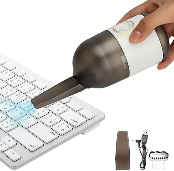 Mini Portable Vacuum Cleaner | Compact Handheld Tool for Car, Sofa, Pet Fur & Keyboard