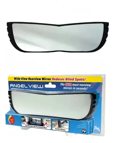 Panoramic Wide-Angle Car Rearview Mirror – Universal Interior Rear View Mirror