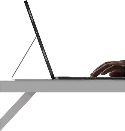 Tablet Folio Case with Detachable Magnetic Keyboard, Adjustable Stand & Pencil Holder