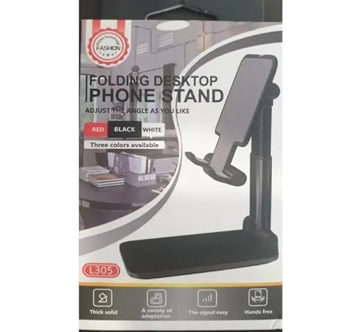 Adjustable Foldable Phone & Tablet Stand | Portable Desktop Holder UAE