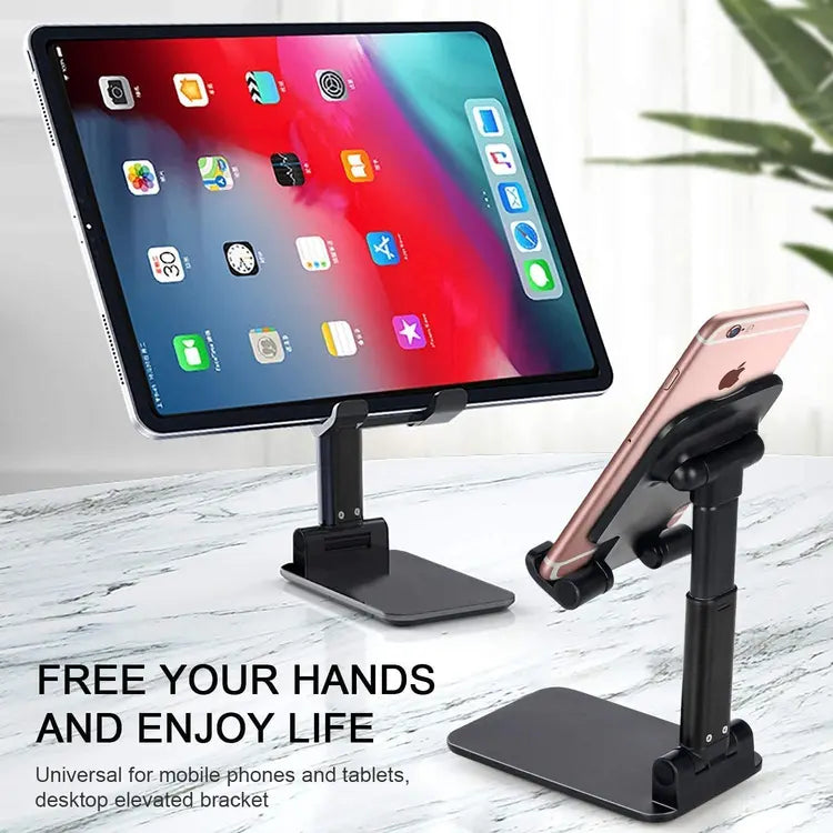 Adjustable Foldable Phone & Tablet Stand | Portable Desktop Holder UAE