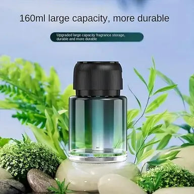 160ml Refillable Fragrance Storage Bottle with Black Screw Cap