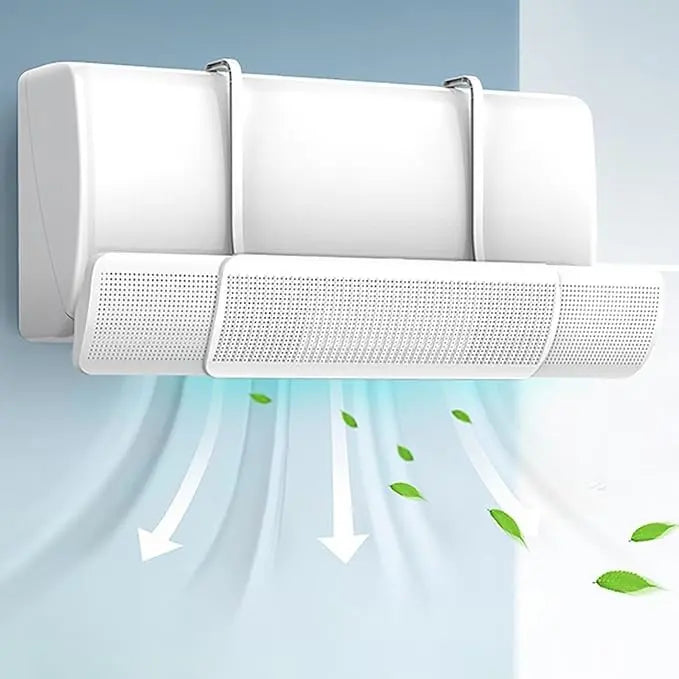 Universal air conditioner deflector panel prevents direct cold air exposure. No drilling needed. Shop online across UAE.