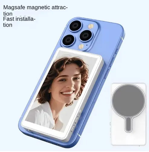 Magnetic Rear Camera Selfie Mirror – MagSafe-Compatible Phone Attachment