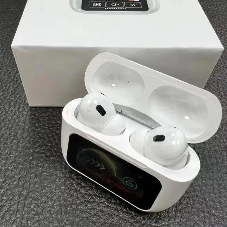 Smart Touch Screen Bluetooth Earbuds – Wireless Headset with LED Display Case