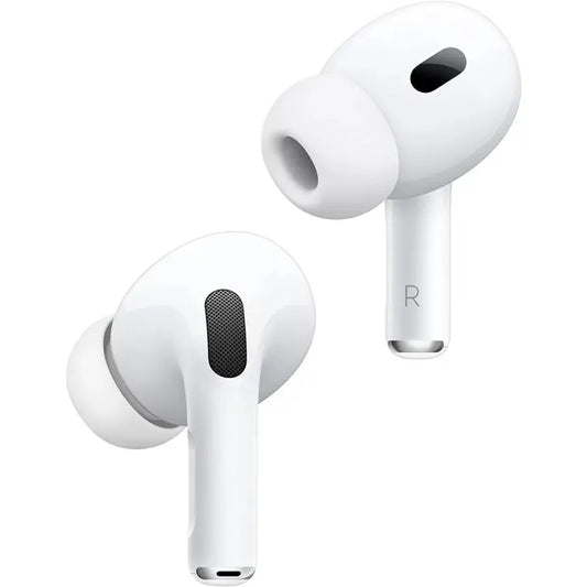 True Wireless Earbuds with Charging Case – Compact White Bluetooth Earphones