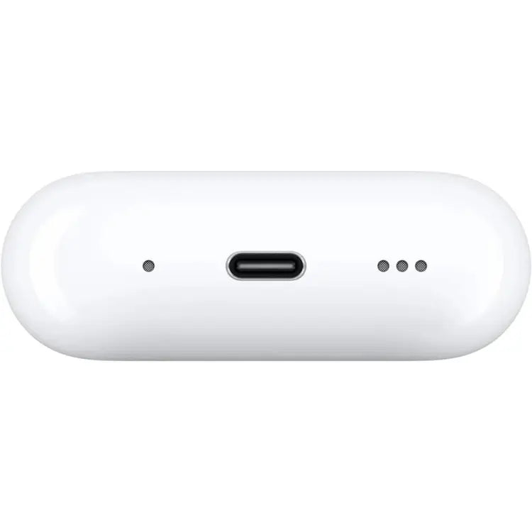 True Wireless Earbuds with Charging Case – Compact White Bluetooth Earphones