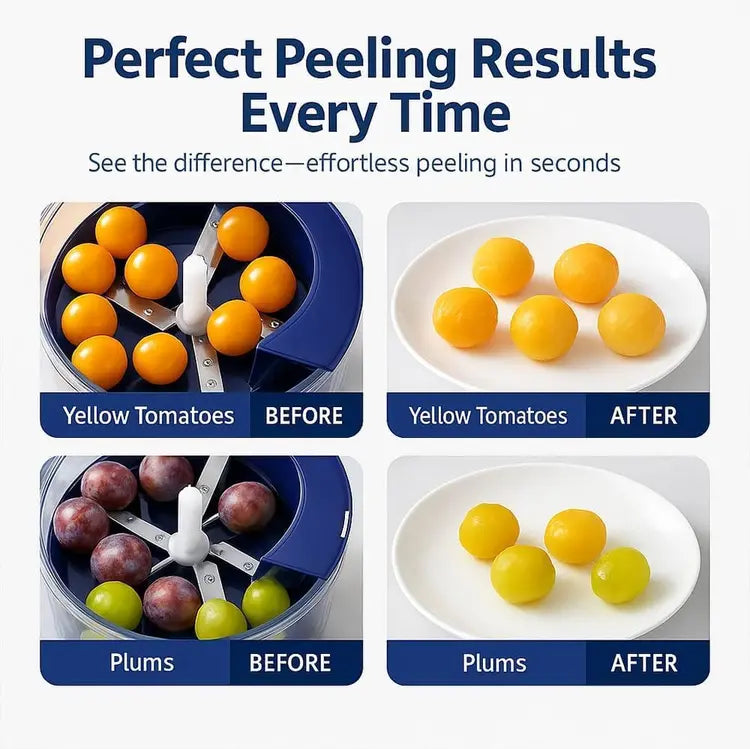 Automatic Electric Fruit Peeler – One-Touch Smart Peeling Appliance
