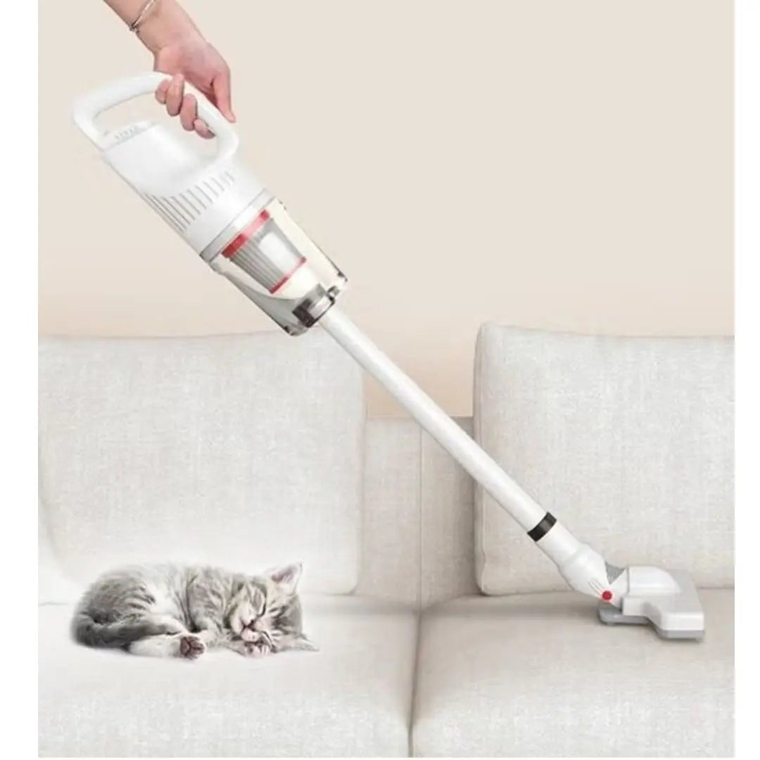 2-in-1 Cordless Handheld & Stick Vacuum Cleaner with Motorized Floor Brush | Ideal for Sofas, Floors & Pet Hair
