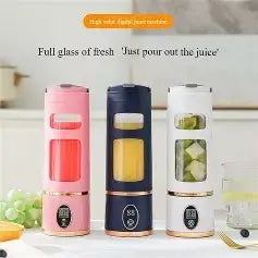 Portable Digital Display USB Juicer Blender – Personal Fresh Juice Cup