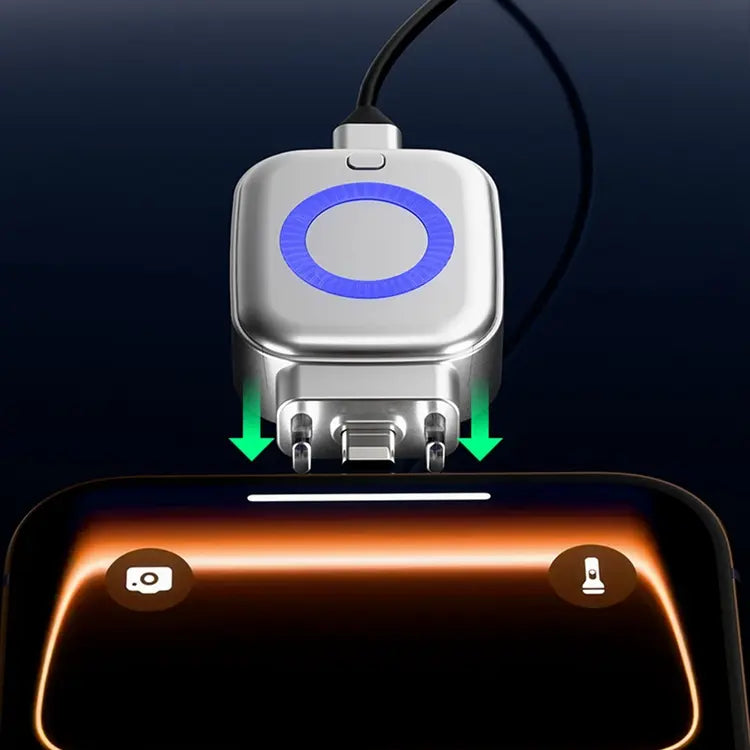 Dual-Head Magnetic Charging Adapter with Automatic Charge Separation