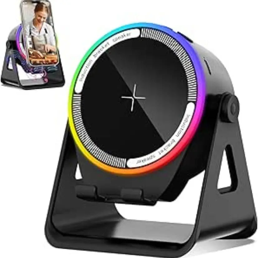 360° Rotating Adjustable Phone Stand – Foldable Desktop Mobile Holder