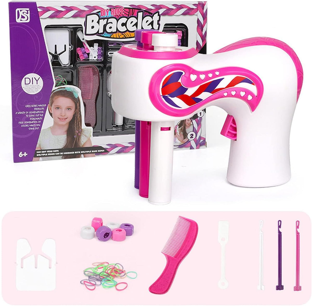 DIY Rope Bracelet Maker Kit for Kids – Creative Friendship Bracelet Making Set