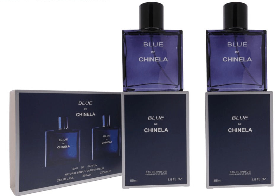 Blue De Chinela Eau de Parfum 55ml – 2-Piece Fragrance Set