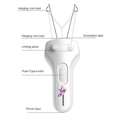 Electric Eyebrow & Facial Hair Threading Machine – Precision Threading Device