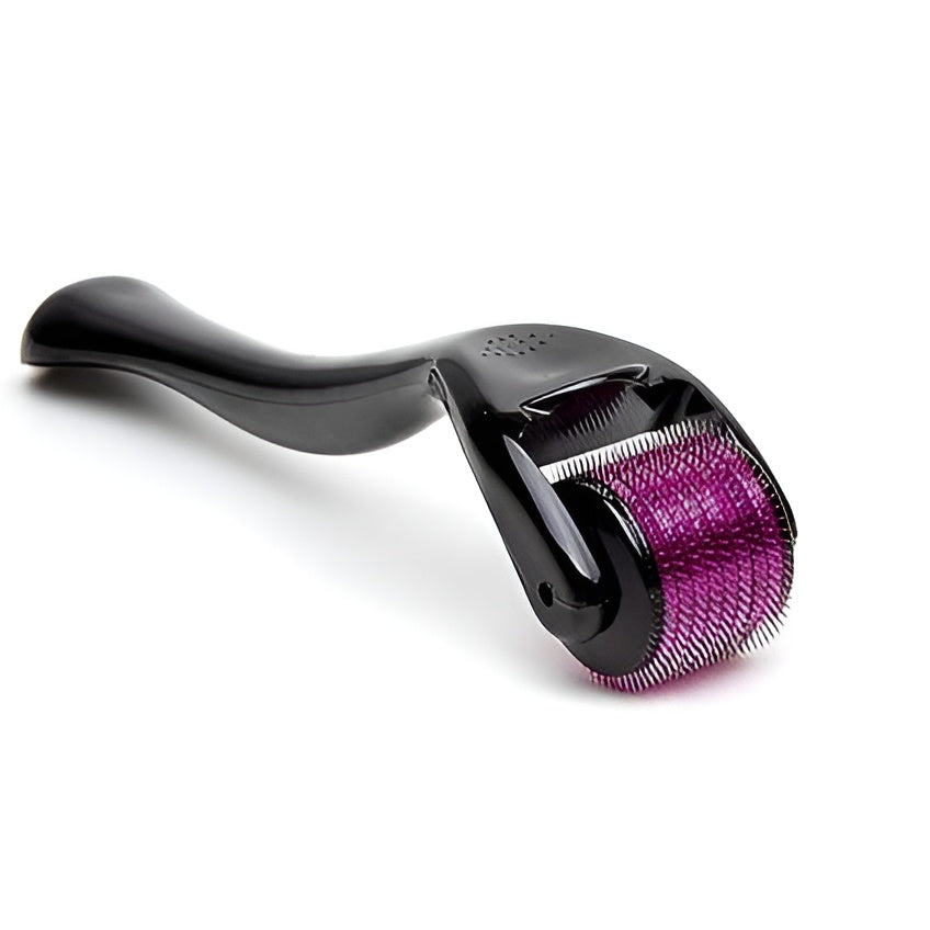 Derma Roller for Scalp & Beard Care – Manual Microneedling Roller for Men