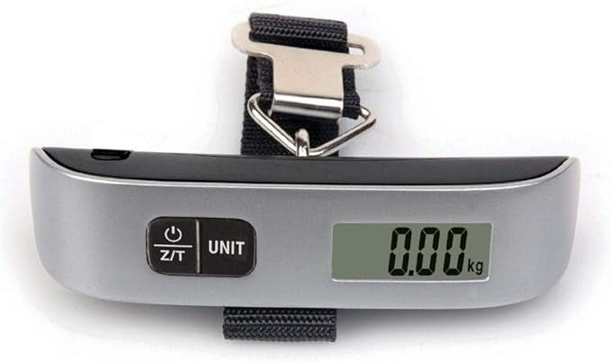 Digital Luggage Scale | Portable Handheld Travel Scale with kg/lb Unit Switch