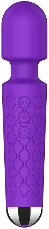 Electric Body Massager – 8 Vibration Speeds & 20 Massage Patterns | Rechargeable Handheld Massager