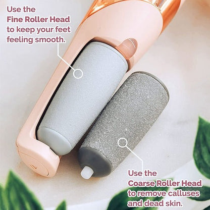 Electric Foot Callus Remover & Pedicure Foot File – Pink