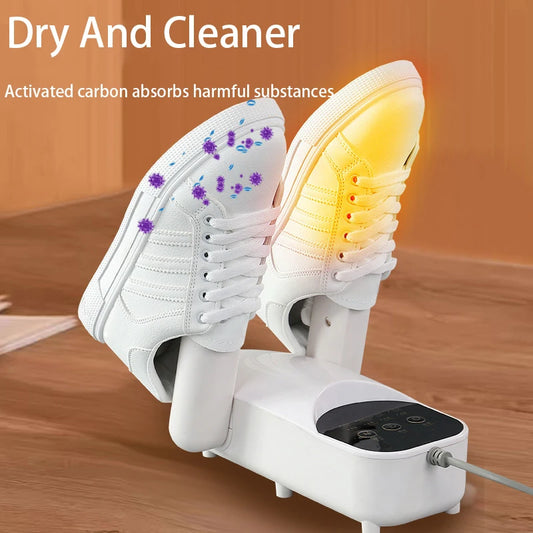 Electric Shoe Dryer Machine – Dual-Shoe Footwear Dryer & Odor-Control Drying Stand