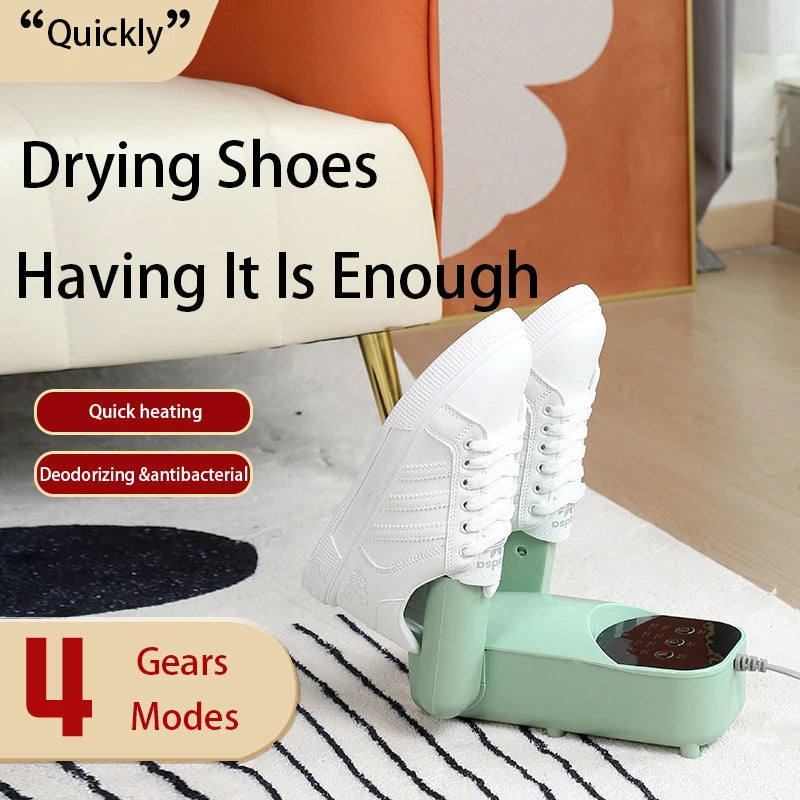 Electric Shoe Dryer Machine – Dual-Shoe Footwear Dryer & Odor-Control Drying Stand