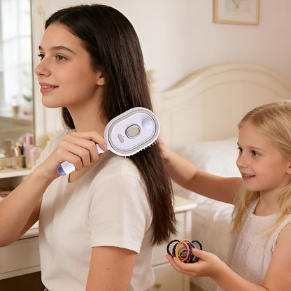 Electric Air Cushion Hair Comb & Scalp Massager – Portable Hair Care Brush