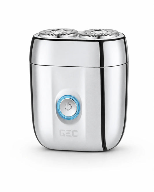 GEC Portable Electric Shaver – Dual Rotary Head Men’s Electric Razor