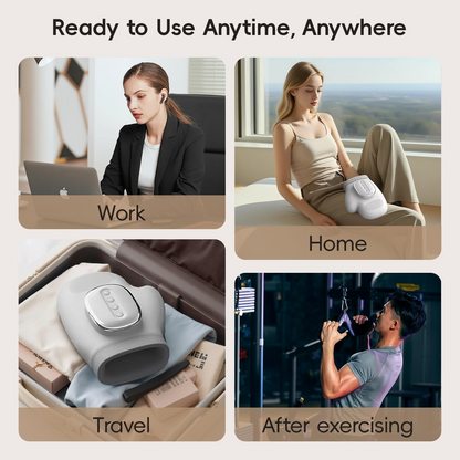 Smart Hand Massager with Heat & Compression – Rechargeable Hand Massage Glove