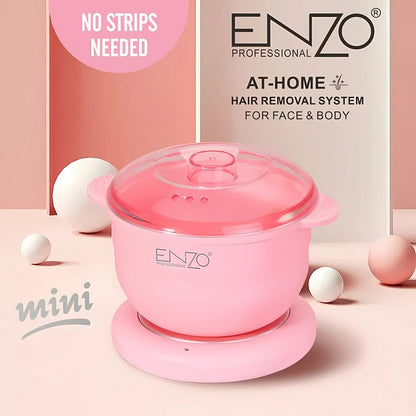 ENZO Professional At-Home Hair Removal Wax Warmer – Face & Body Waxing System