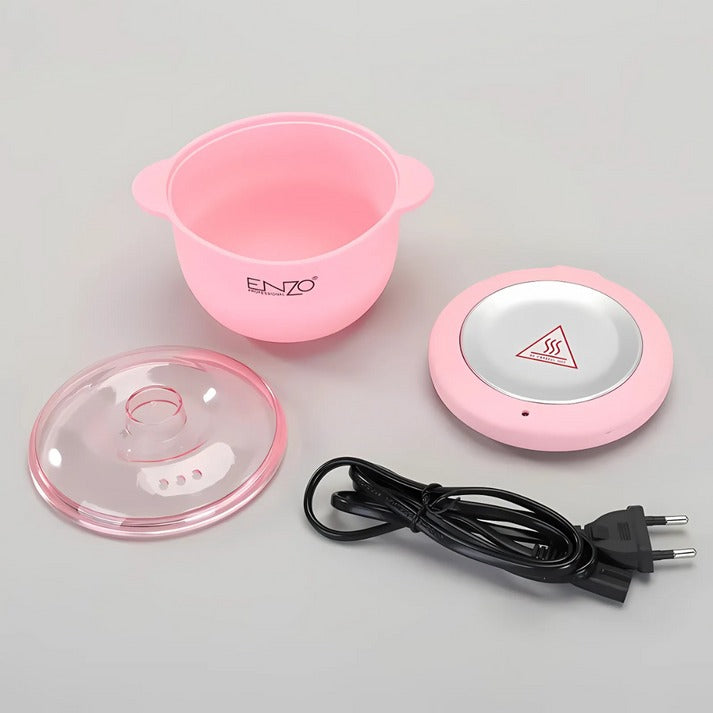ENZO Professional At-Home Hair Removal Wax Warmer – Face & Body Waxing System