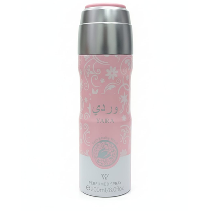 Yara Wardy Perfumed Spray 200ml – Pink Fragrance Spray