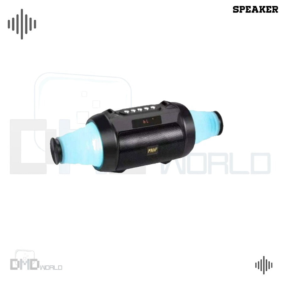 MF-215 Portable Bluetooth Speaker with LED Light & Carry Strap