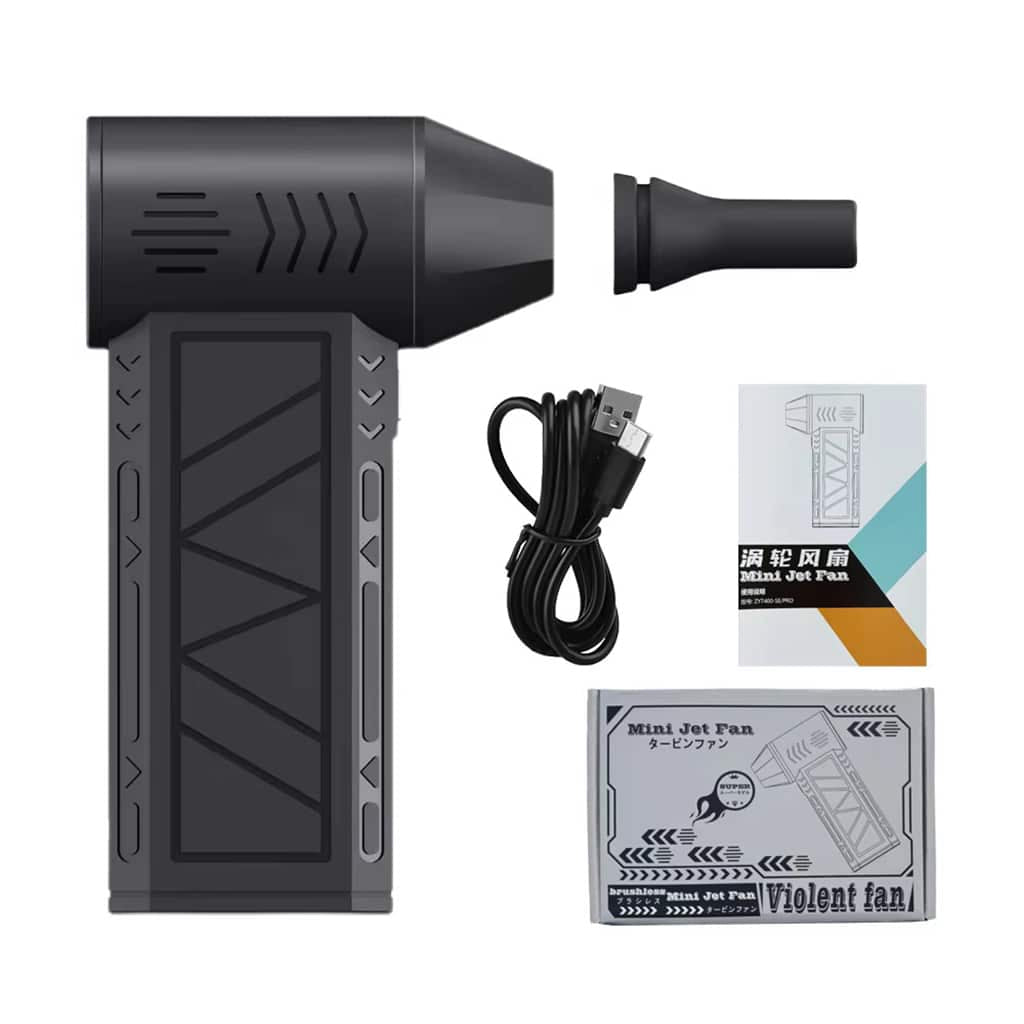Mini Jet Fan – Brushless Handheld Turbo Air Fan