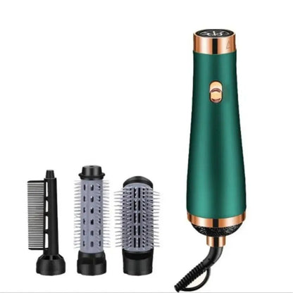 3-in-1 Hot Air Hair Styler with Interchangeable Brush Attachments