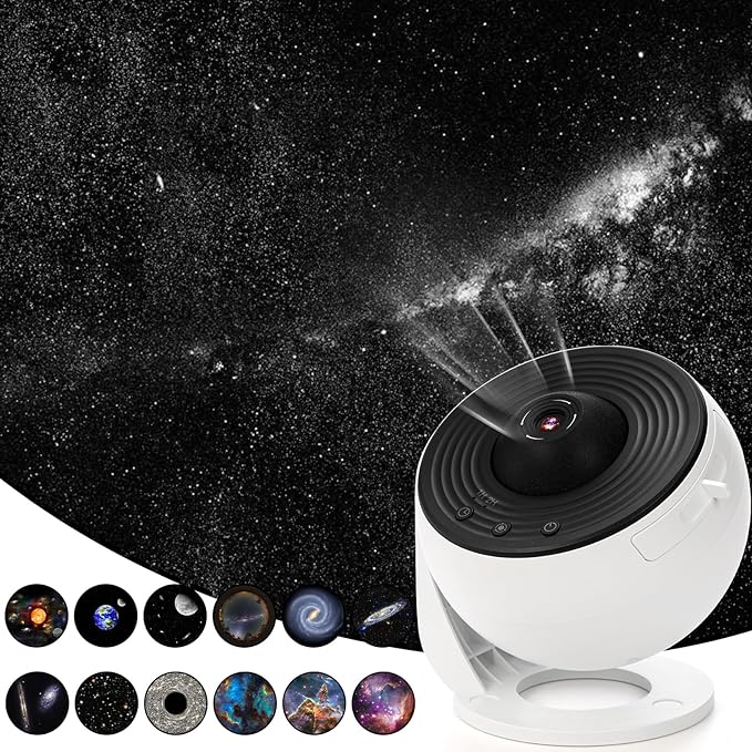 Galaxy Star Projector Planetarium Night Light – Space Projection Lamp