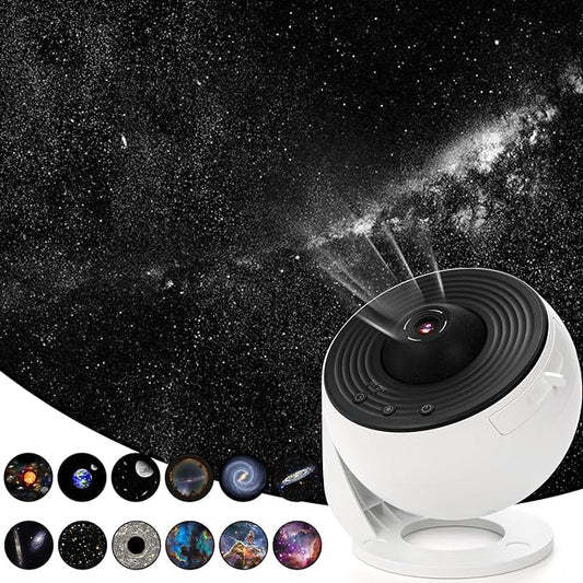 Galaxy Star Projector Planetarium Night Light – Space Projection Lamp