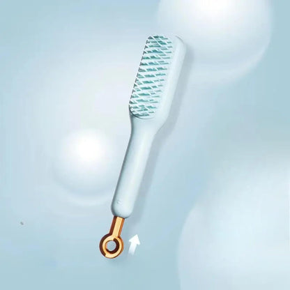 Self-Cleaning Hair Brush – Detangling & Scalp Massage Hairbrush for Women and Men